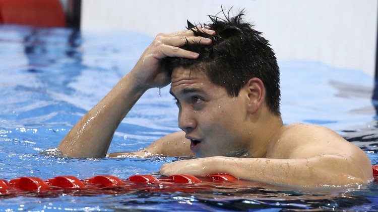 "El hombre que ignoré en Tinder acaba de ganar a Phelps" 