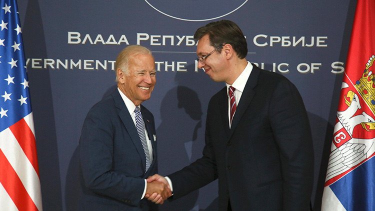 ¿Puede ser "amigo de Serbia" el vicepresidente de EE.UU. que en 1999 apoyó el bombardeo de Belgrado?