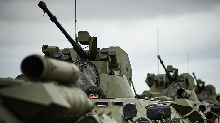 Rusia convierte el transporte blindado de personal BTR-82 en un 'asesino de tanques'