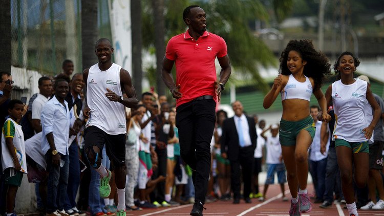 Inspirados por Usain Bolt: los talentos que esconden las favelas de Río (fotos)