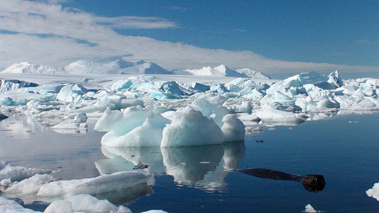 Miles de lagos azules en la Antártida preocupan a los científicos