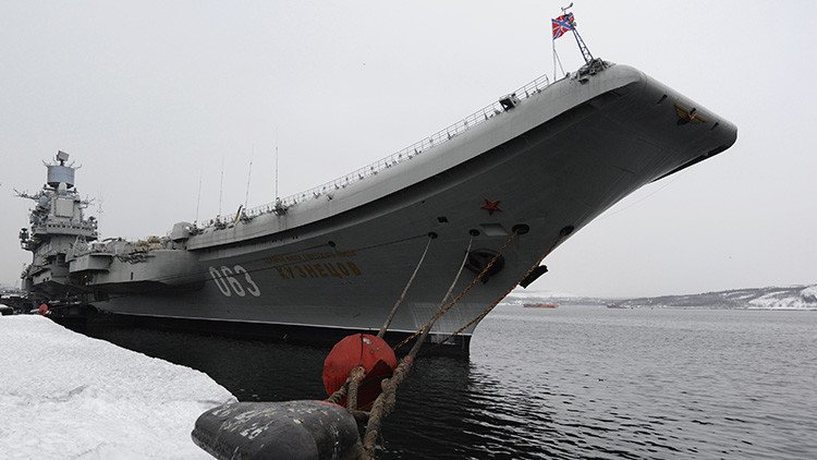 El único portaaviones ruso zarpa para Siria: ¿Cómo es el Admiral Kuznetsov?