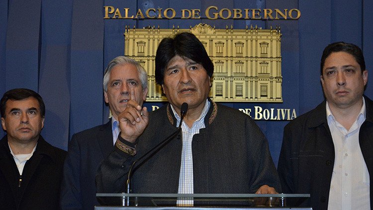 Evo Morales: "Otra vez el Gobierno ha derrotado un golpe de Estado"