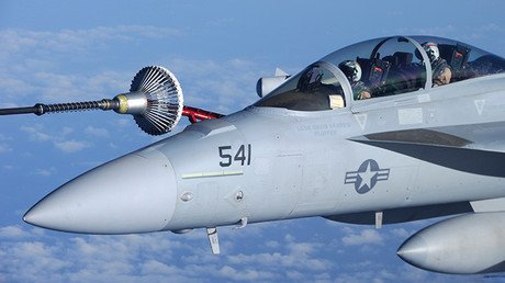 Videos en alta resolución: Aviones de guerra electrónica de EE.UU. contra el Estado Islámico