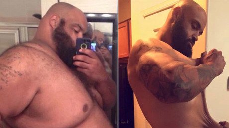 ¿Un supermercado? El 'arma secreta' de un hombre que logró adelgazar casi 150 kilos 