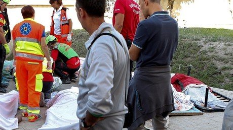 Los terribles efectos del devastador sismo en el centro de Italia