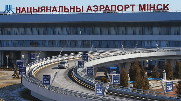 Declaran una amenaza de bomba en un vuelo a Milán en el aeropuerto de Minsk