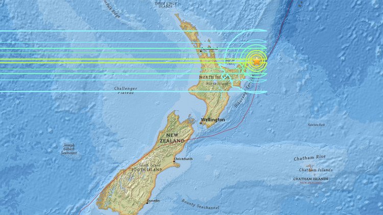 Un fuerte sismo de 7,1 sacude Nueva Zelanda