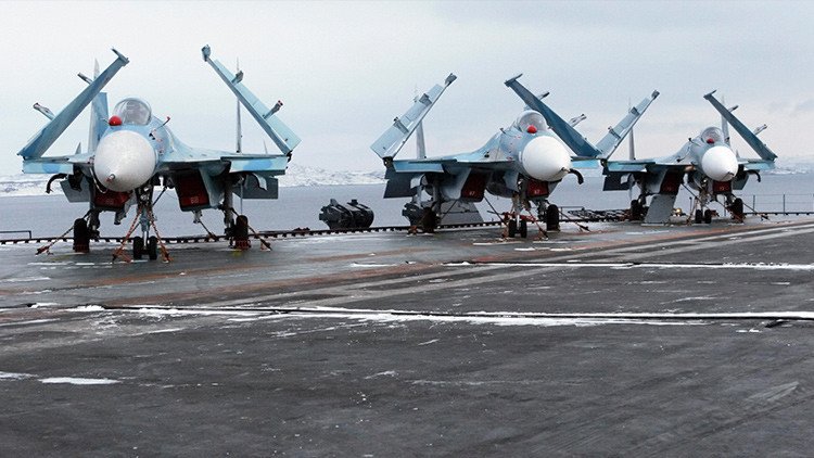 Los Su-33 rusos atacarán a los terroristas en Siria con la máxima precisión