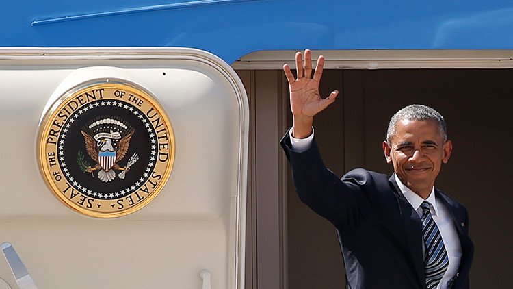 Olvidan poner la escalera al avión en el que Obama llegó a la cumbre del G-20 en China (video)