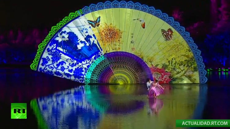 Un concierto y fuegos artificiales dan color a la cumbre del G-20 en China