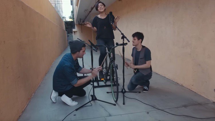 Estos músicos tocan la bicicleta (literalmente) y suena increíble