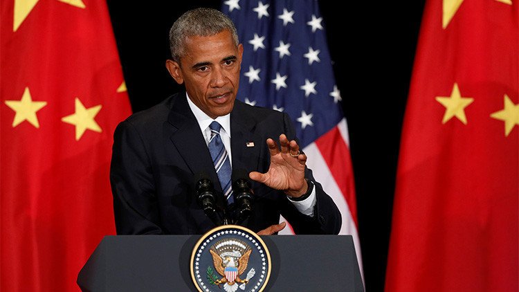 Obama advierte a China que no puede "ir por ahí sacando músculo"