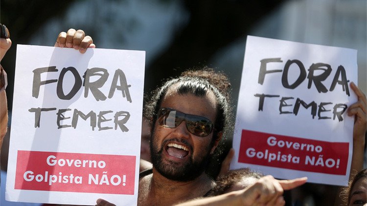 "Bienvenido, señor Fuera Temer": El curioso saludo que recibió el presidente de Brasil en China
