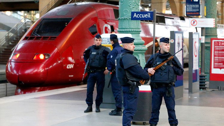 Francia: Evacúan la estación Gare du Nord de París por un paquete sospechoso