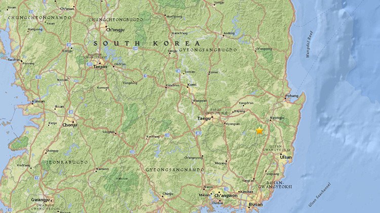 Corea del Sur, sacudida por el peor terremoto de su historia