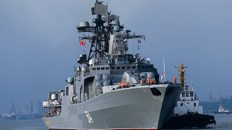Video: Demostración de poderío naval ruso-chino en el mar en disputa