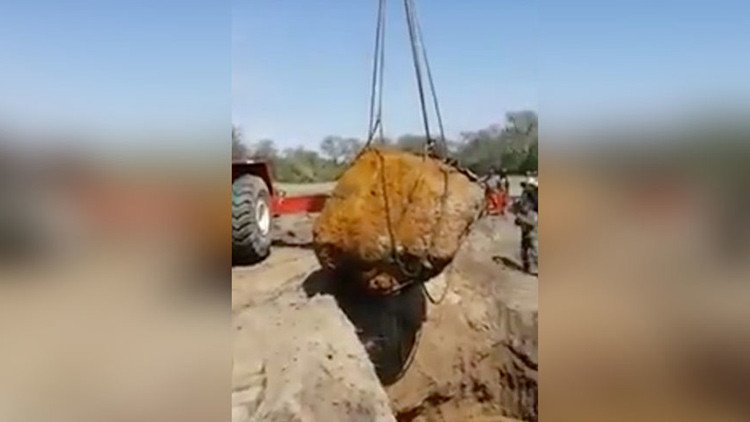 VIDEO: Así es el segundo meteorito más grande del mundo