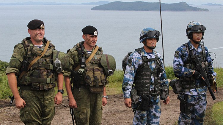 VIDEO: Así se entrenan los infantes de marina rusos y chinos