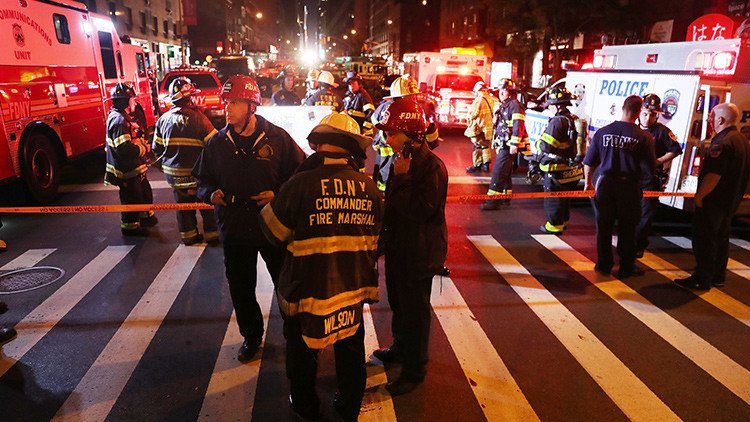 Publican el momento exacto de la explosión en Manhattan (VIDEO)
