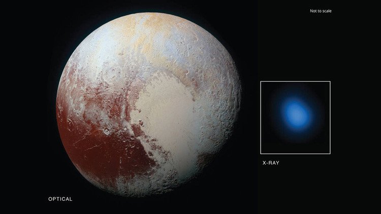 Nuevo misterio: Detectan rayos X procedentes de Plutón