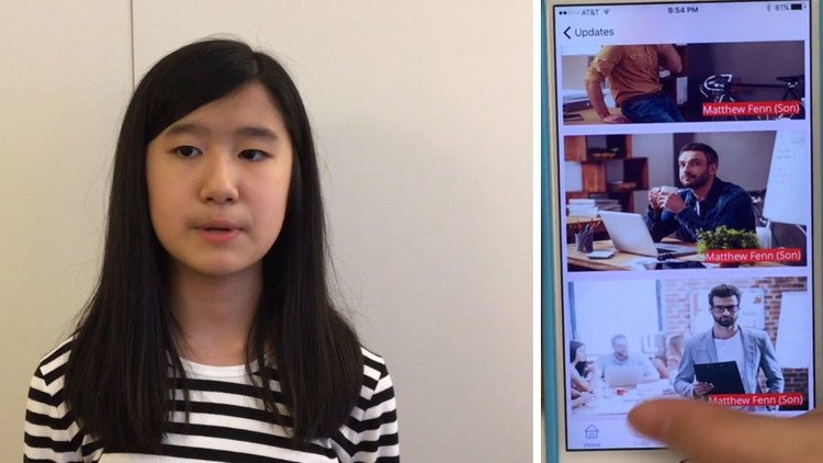 Una niña de 12 años crea una aplicación para que su abuela con Alzheimer no se olvide de ella