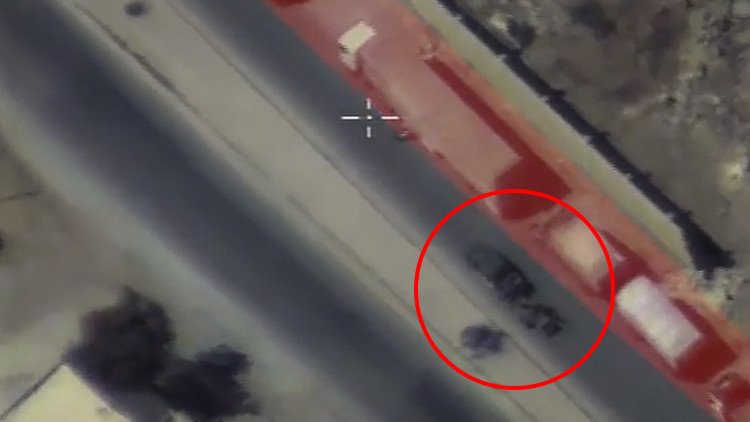  Rusia: "El convoy humanitario de Alepo seguía una furgoneta de terroristas con morteros" (VIDEO)