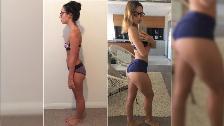 Fotos: Una joven añade 1.000 calorías a su dieta y este fue el resultado inesperado