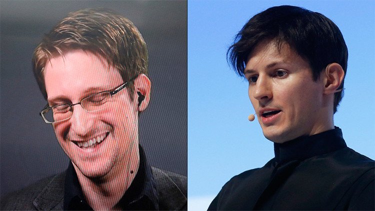 ¿Telegram o WhatsApp? Una nueva discusión entre Snowden y el 'Zuckerberg ruso'