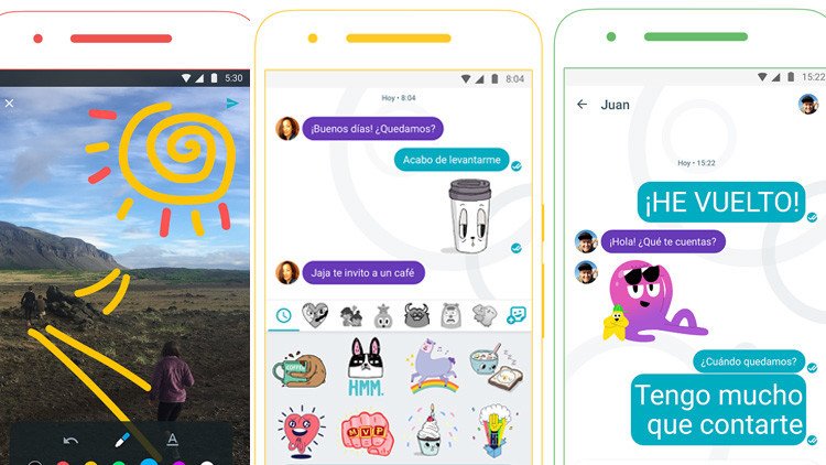 Estas son las nuevas características de Allo, la aplicación que pretende destronar a WhatsApp