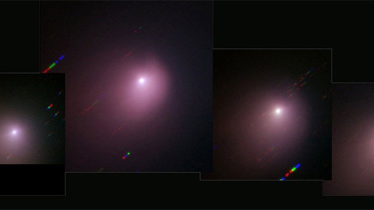 Las imágenes del choque de una sonda contra el cometa Tempel 