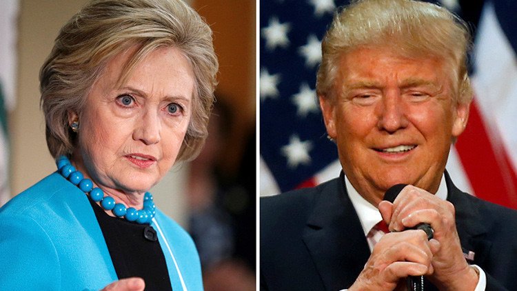 Clinton y Trump: Los candidatos más impopulares de la historia apuestan todo a los indecisos