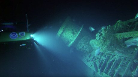 VIDEO: Primeras imágenes de dos buques naufragados durante la Segunda Guerra Mundial cerca de EE.UU.