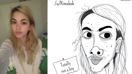 ¿Y usted, se atrevería? Un dibujante crea ácidas caricaturas explotando al máximo los defectos