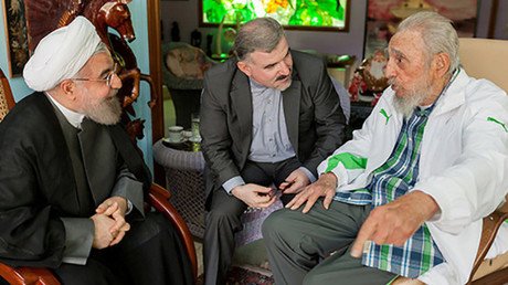 Video: El presidente de Irán se reúne con Fidel y Raúl Castro