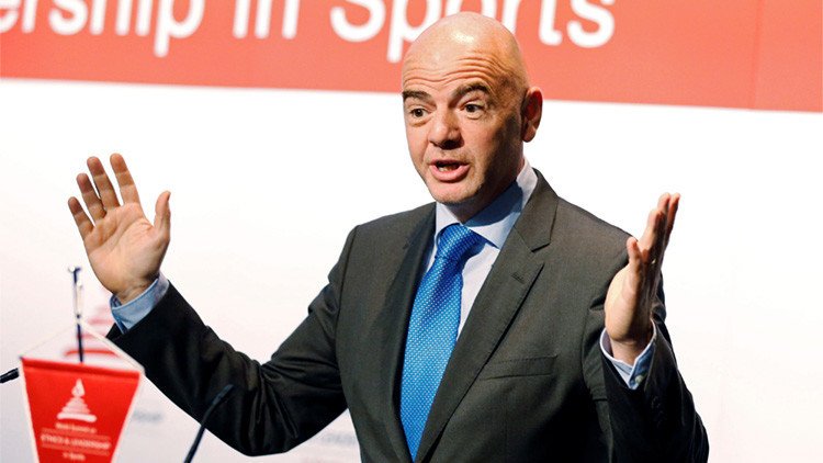 El presidente de la FIFA propone un Mundial de fútbol con 48 selecciones