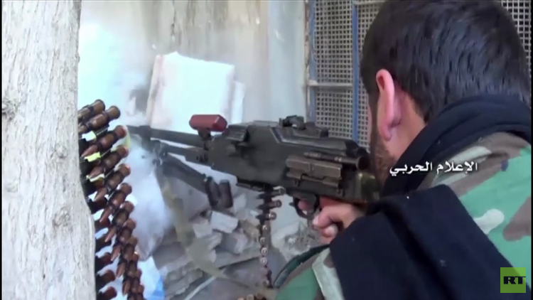 Video: Filman encarnizados combates entre el Ejército sirio y los rebeldes