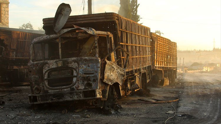 Informe independiente: El ataque al convoy de la ONU fue una imitación bien planificada