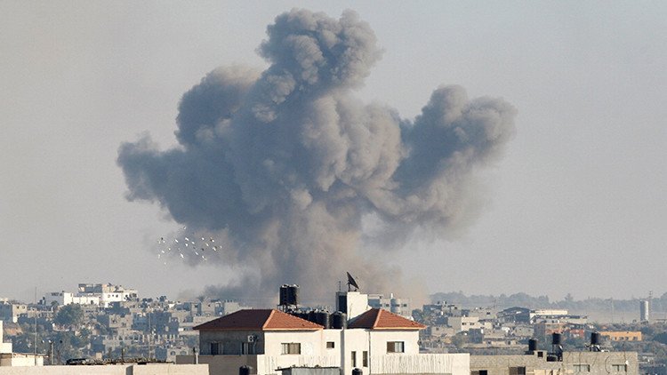 La Fuerza Aérea de Israel ataca posiciones de Hamás en la Franja de Gaza