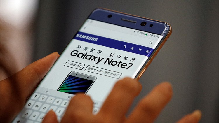 Samsung suspende la producción de Galaxy Note7 'explosivo'