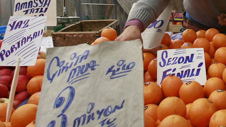Fruto del deshielo: Rusia abre las puertas a productos agrícolas provenientes de Turquía 