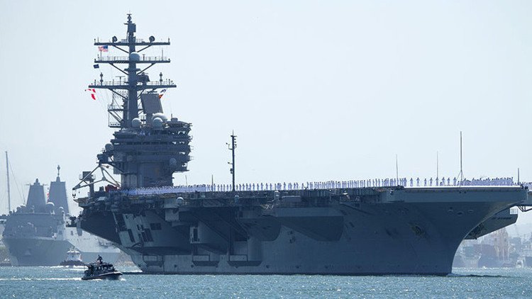 Las maniobras navales de EE.UU. y Corea del Sur incluyen el ensayo del asesinato de Kim Jong-Un