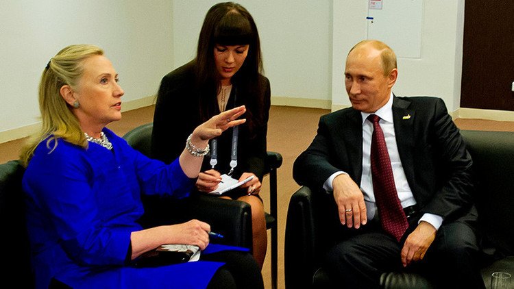 "Con Putin siempre es interesante": Desenmascaran la hipocresía de Clinton sobre Rusia y su líder