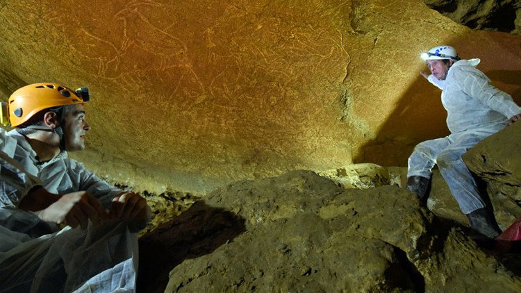 "Un tesoro de la humanidad": hallan en España pinturas rupestres de 14.000 años (foto, video)