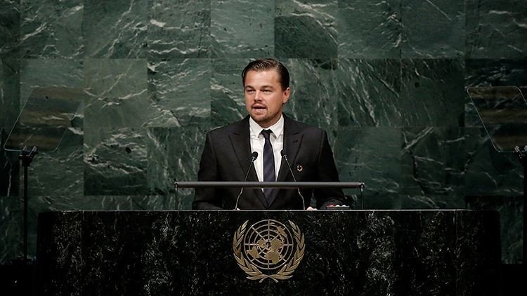 Exigen que DiCaprio dimita como mensajero de la Paz en la ONU por corrupción