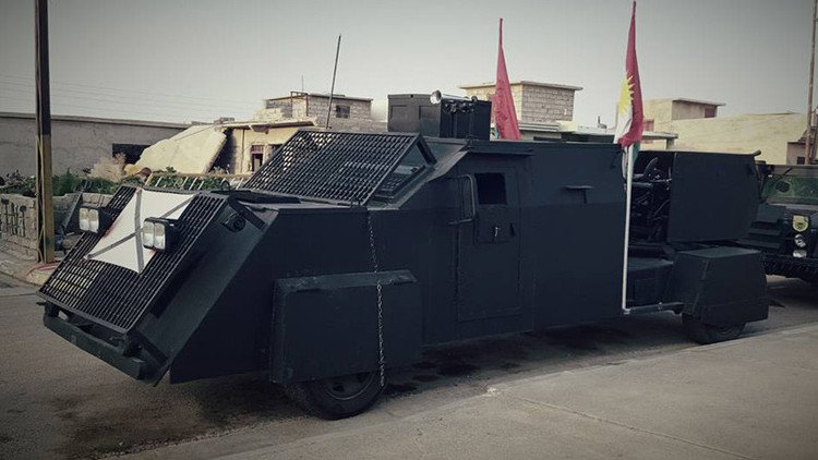 'Mad Max': Estos son los vehículos 'blindados' que liberarán a Mosul del Estado Islámico (Fotos)