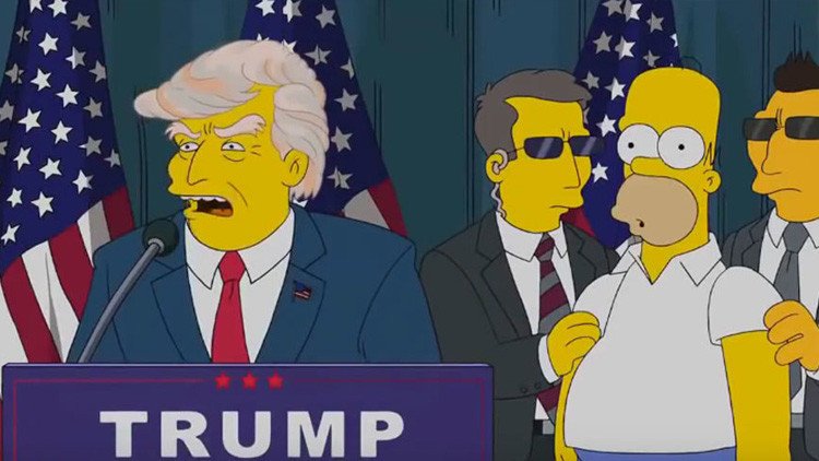 Donald Trump y otras 6 increíbles profecías de 'Los Simpsons' que se hicieron realidad