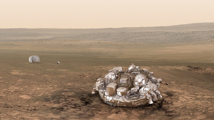 "Seis minutos de terror": ExoMars realiza el aterrizaje histórico en Marte 