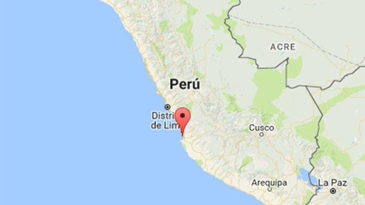 Perú: Un fuerte sismo de magnitud 4,8 sacude Pisco