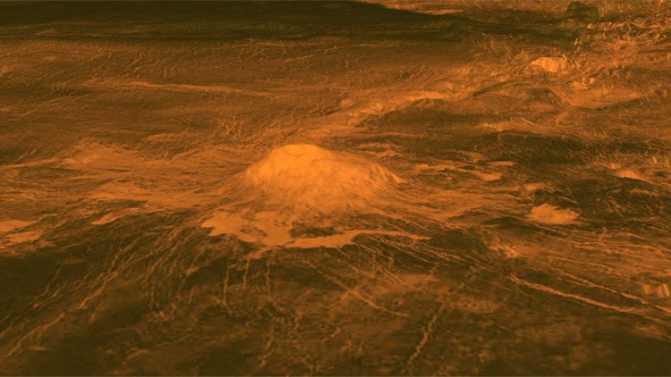 Restos de lava: Hallan pruebas de actividad volcánica en Venus
